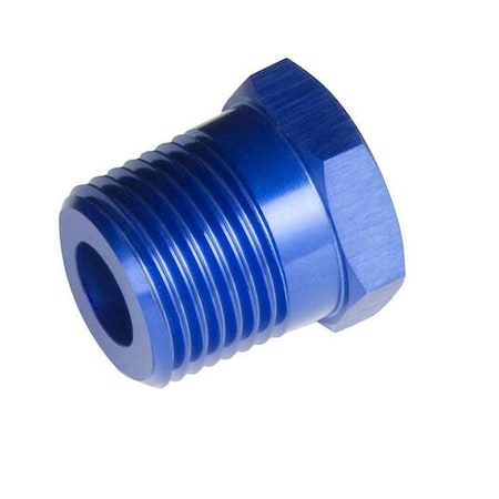 Red Horse Performance -06 (3/8") NPT MALE TO -02 (1/8") NPT FEMALE REDUCER - BLUE 912-06-02-1